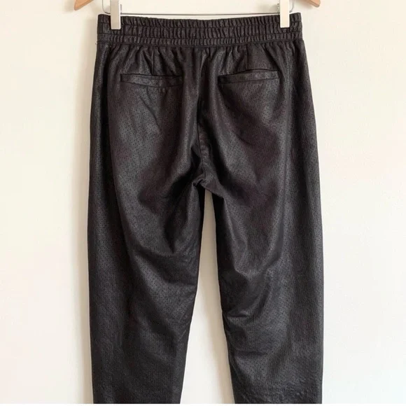 CLUB MONACO Perforated Faux Leather Pants - Picture 3 of 4